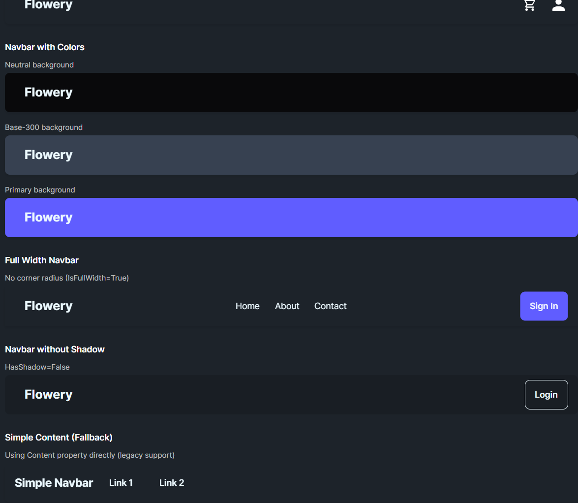 DaisyNavbar - Part 2