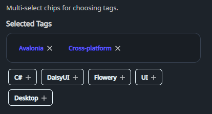 DaisyTagPicker
