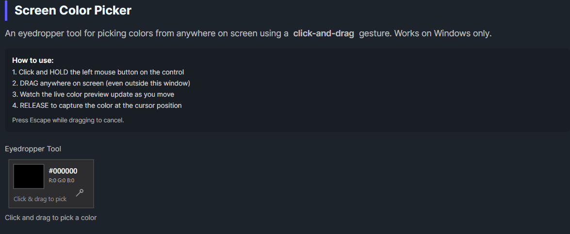 DaisyScreenColorPicker