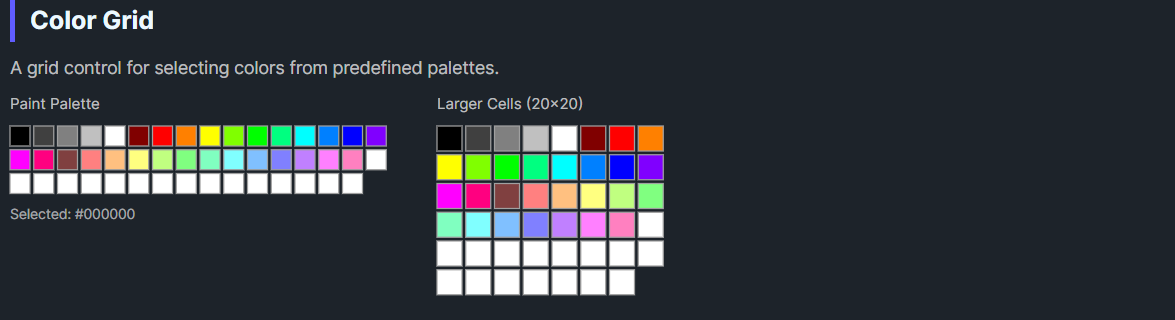 DaisyColorGrid