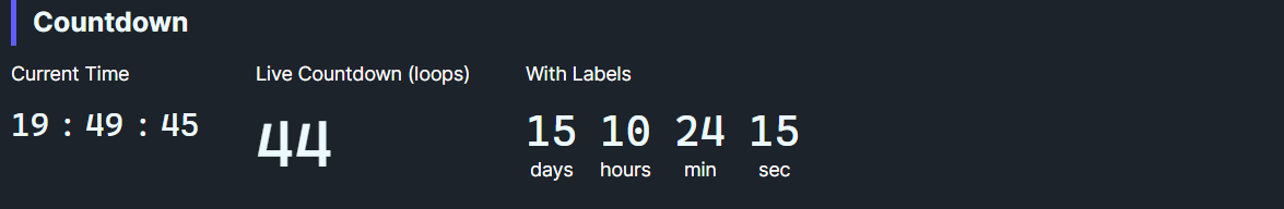 DaisyCountdown