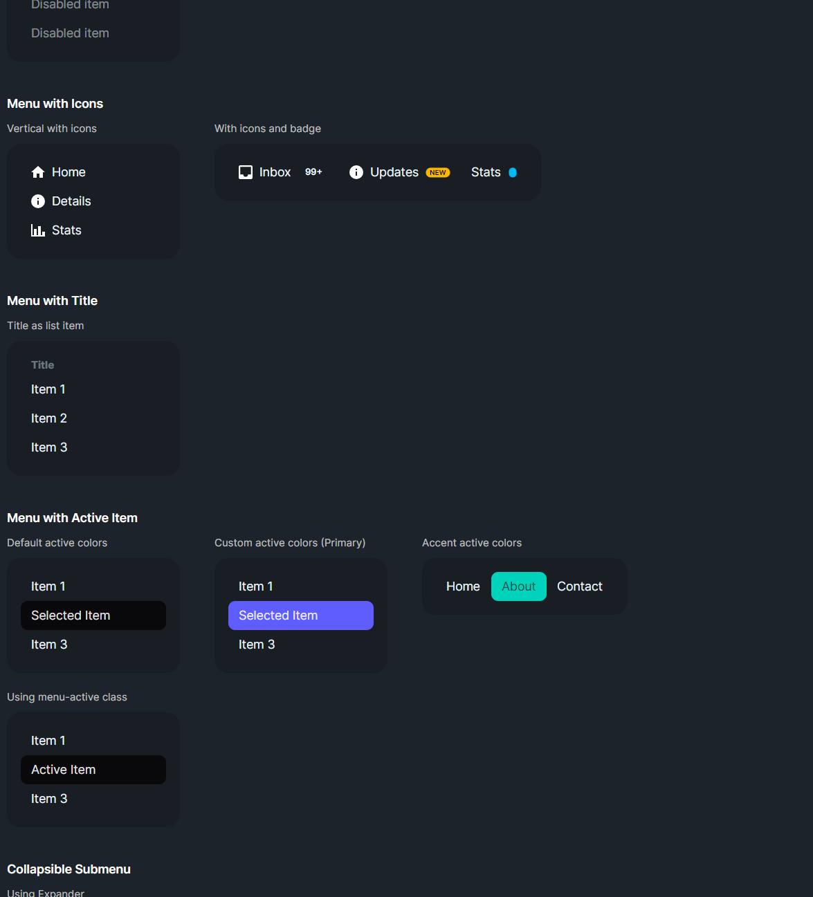 DaisyMenu - Part 2