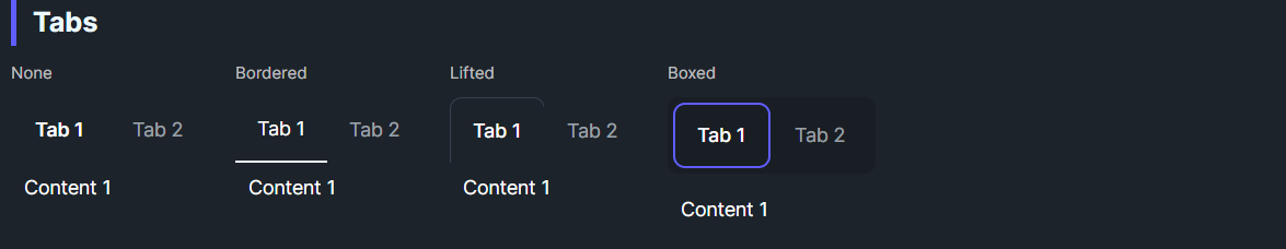 DaisyTabs